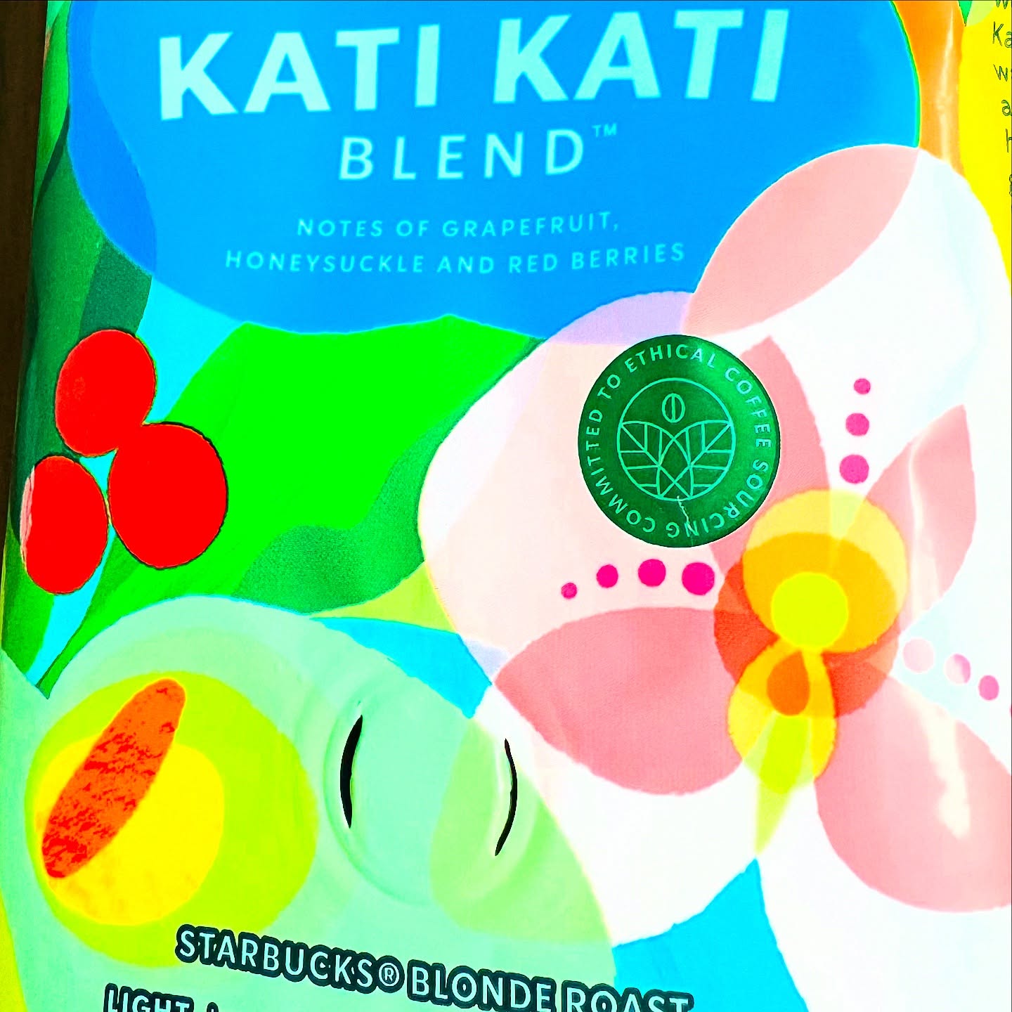 Attention we should pay. To what is coming through. #starbuckscoffee #katikatiblend #swahili #inbetween #kenya #ethiopia #grapefruit #honeysuckle #redberries #photoadayjune