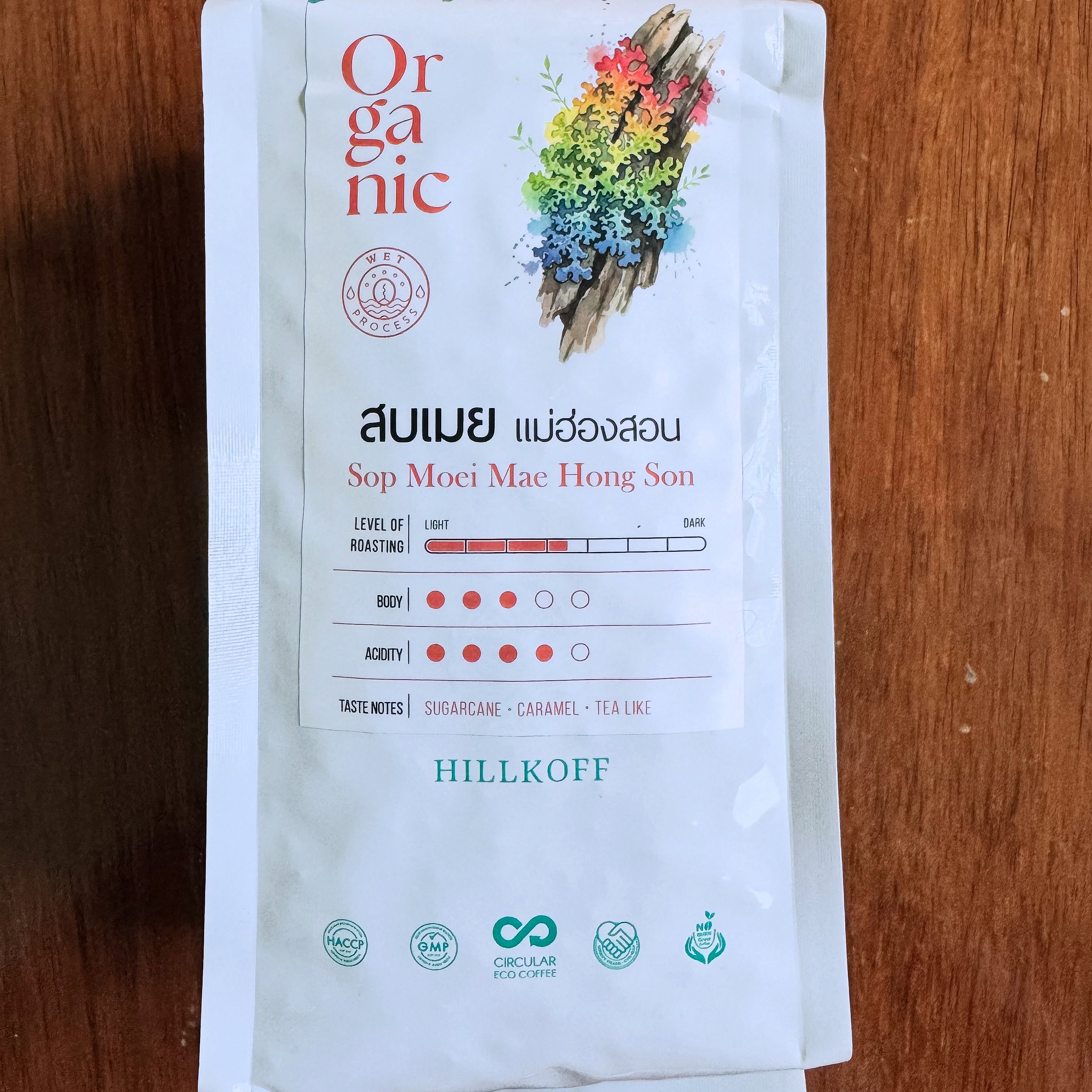 Exploring new way to the recovery 

#HILLKOFF #SopMoei #MaeHongSon #mediumroast Sugarcane, Caramel, Tea Like, Organic, Wet Process #photoadayjuly