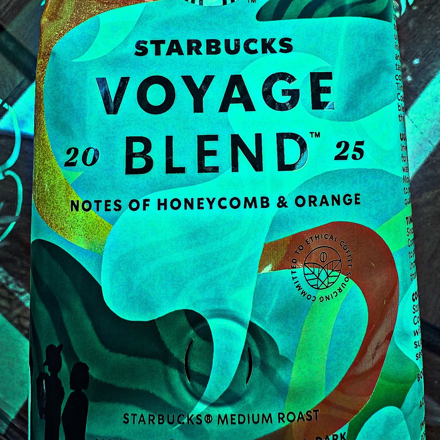 Let’s gaurrr #starbuckscoffee #voyageblend #uganda #timorleste #colombia #honeycomb #orange #mediumroast #photoadayseptember
